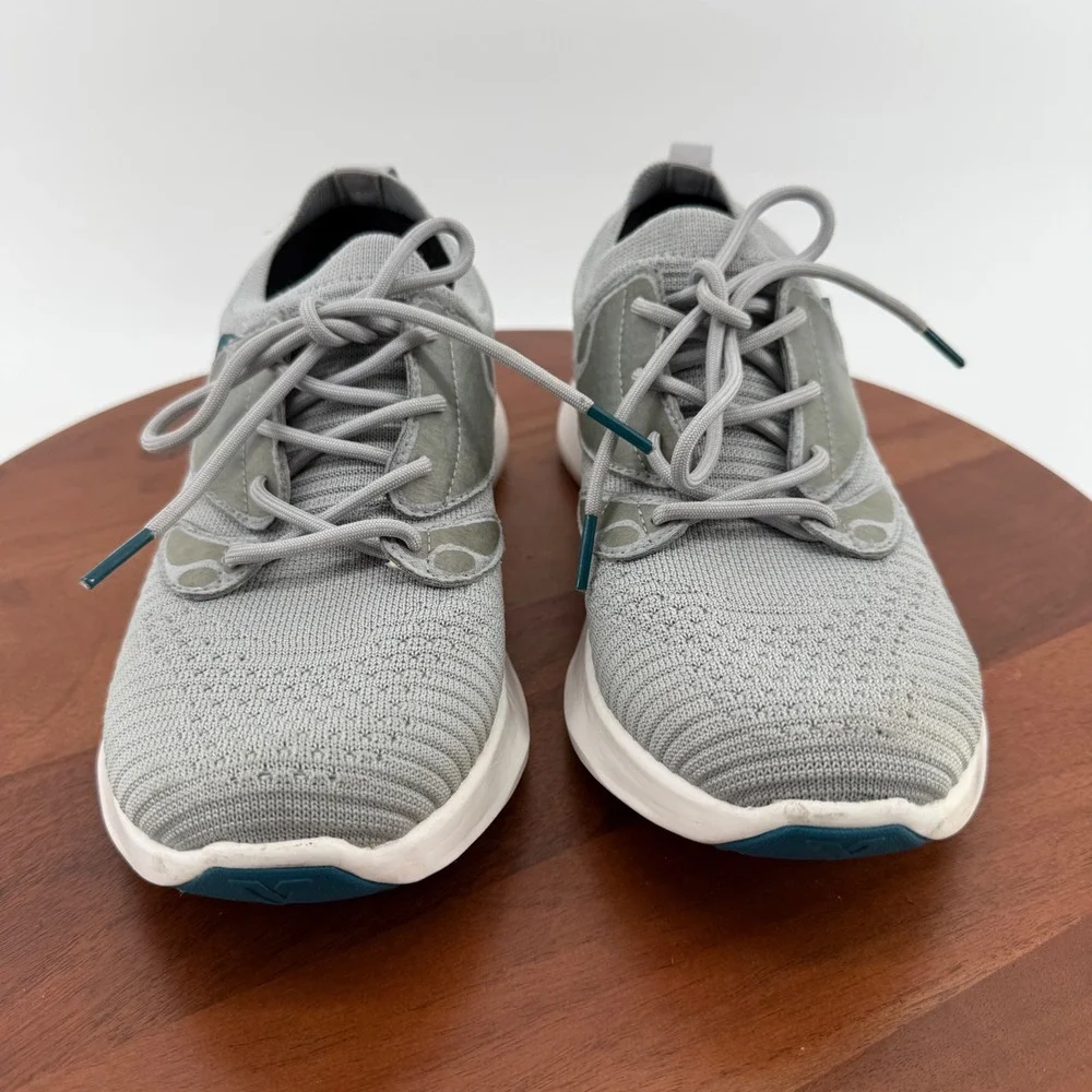 Vessi Everyday 2  Grey Waterproof Knit Athletic Sneakers Walking Shoes Women's 9